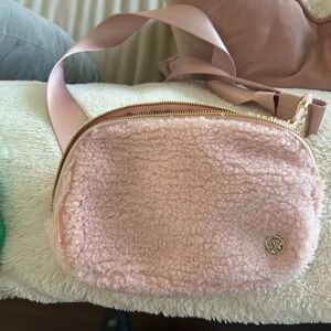 lululemon athletica Soft Pink Crossbody Bag